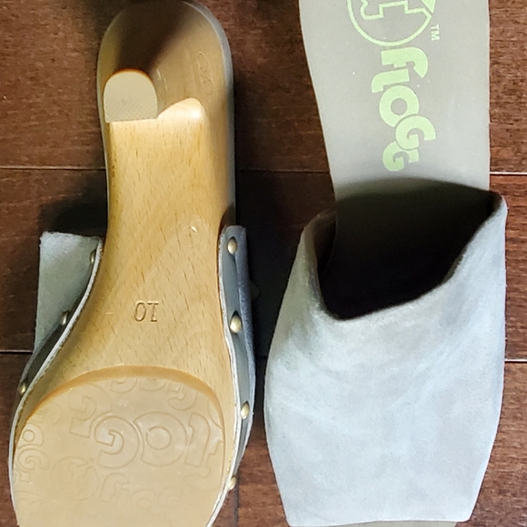 Flogg Suede Clog - Picture 2 of 4